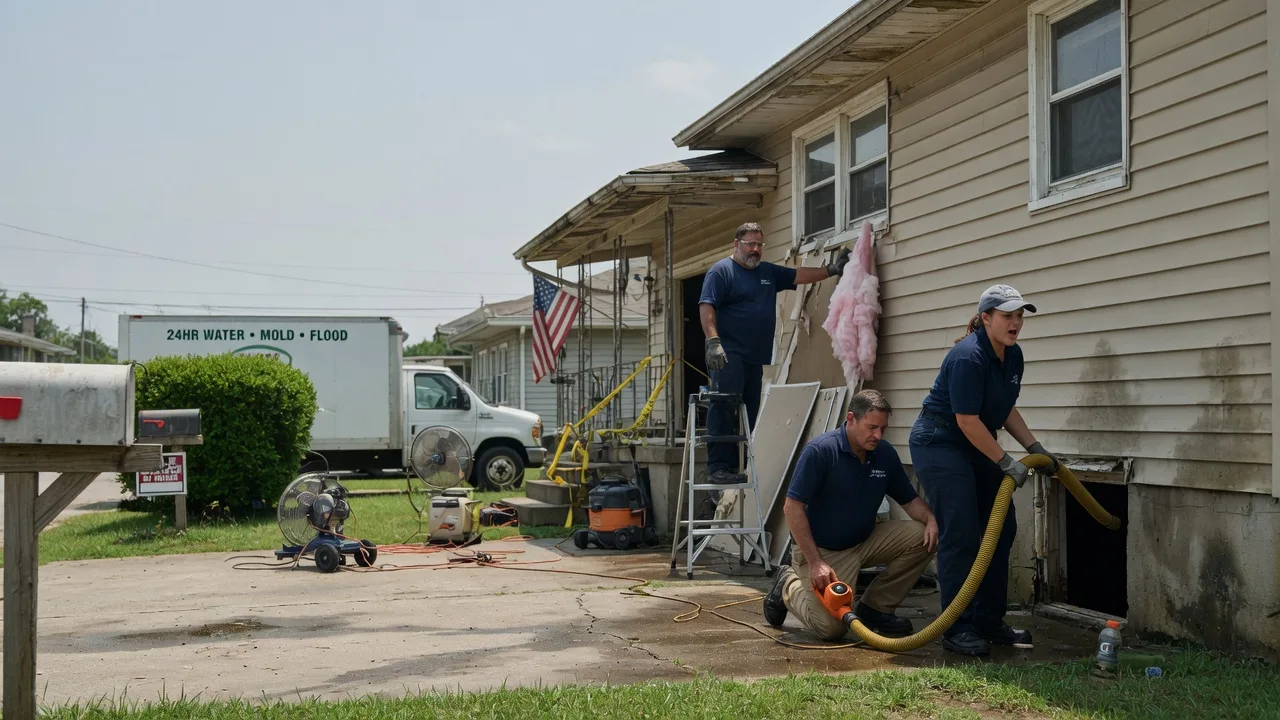 Water Damage Repair in Disputanta, VA near me